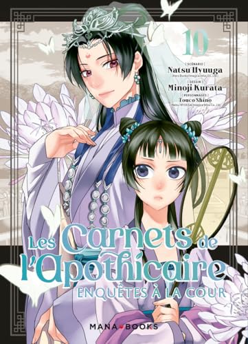 jaquette livre Carnets de l'apothicaire (les) - Enquêtes à la cour - Tome 10