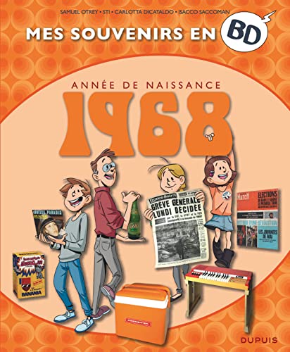 jaquette livre Mes Souvenirs En Bd - Année De Naissance 1968