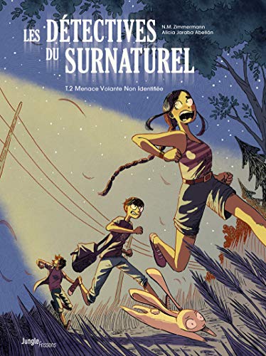 jaquette livre Les Détectives Du Surnaturel Tome 2 - Menace Volante Non Identifiée