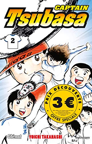 jaquette livre Captain Tsubasa Tome 2 - Un Tir Longue Distance Décisif