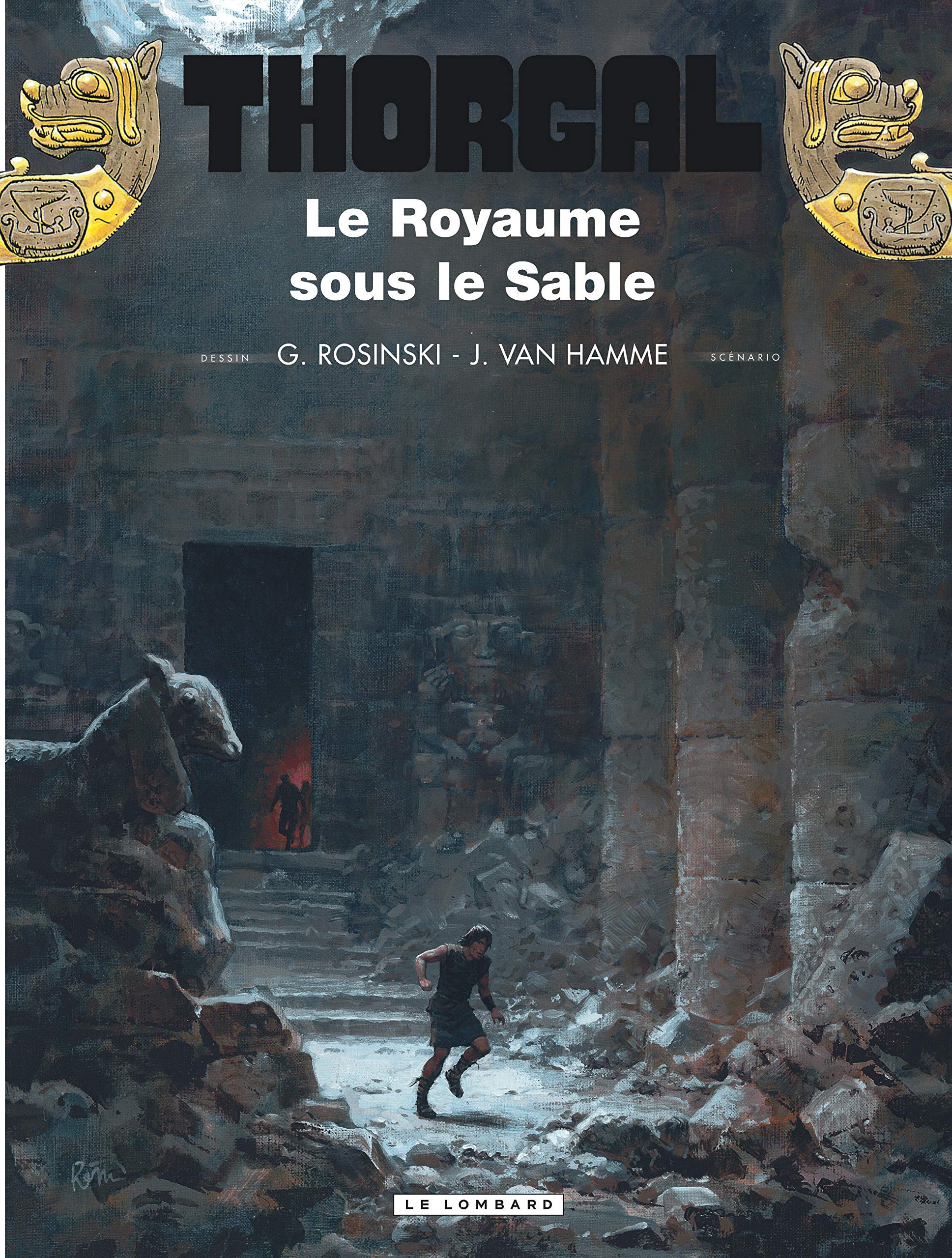 jaquette livre Thorgal, tome 26 : Le Royaume sous le Sable