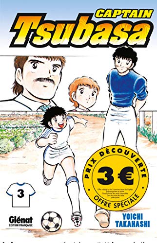 jaquette livre Captain Tsubasa Tome 3 - Une Lutte Acharnée