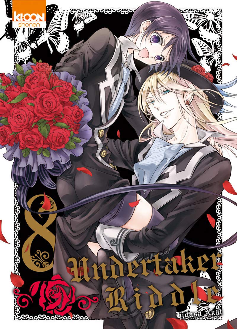 jaquette livre Undertaker Riddle Vol.8