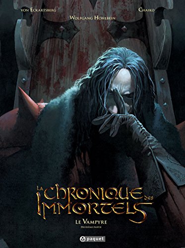 jaquette livre Chronique des immortels (la) - Tome 4 : Le vampyre - Deuxième partie