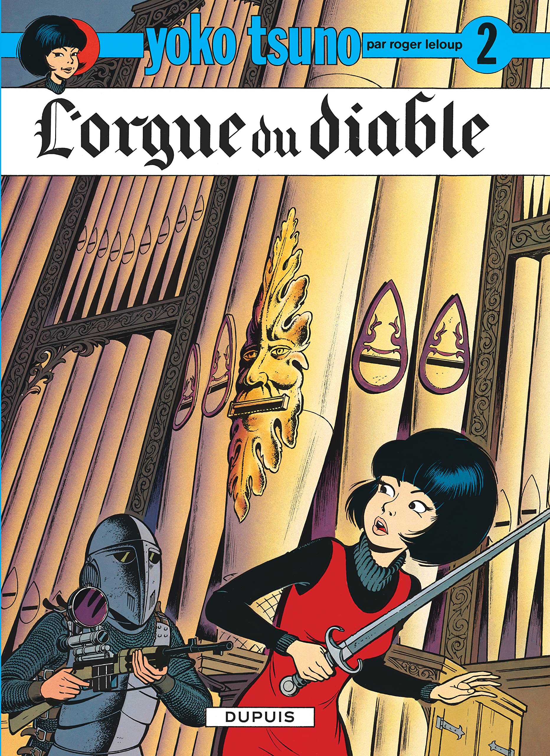 jaquette livre Yoko Tsuno, tome 2 : L'orgue du diable
