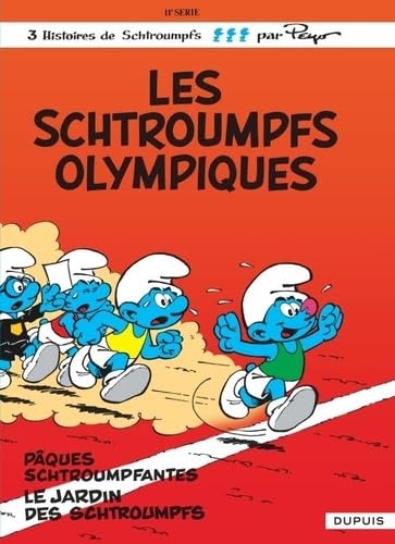 jaquette livre Les Schtroumpfs Tome 11 - Les Schtroumpfs Olympiques