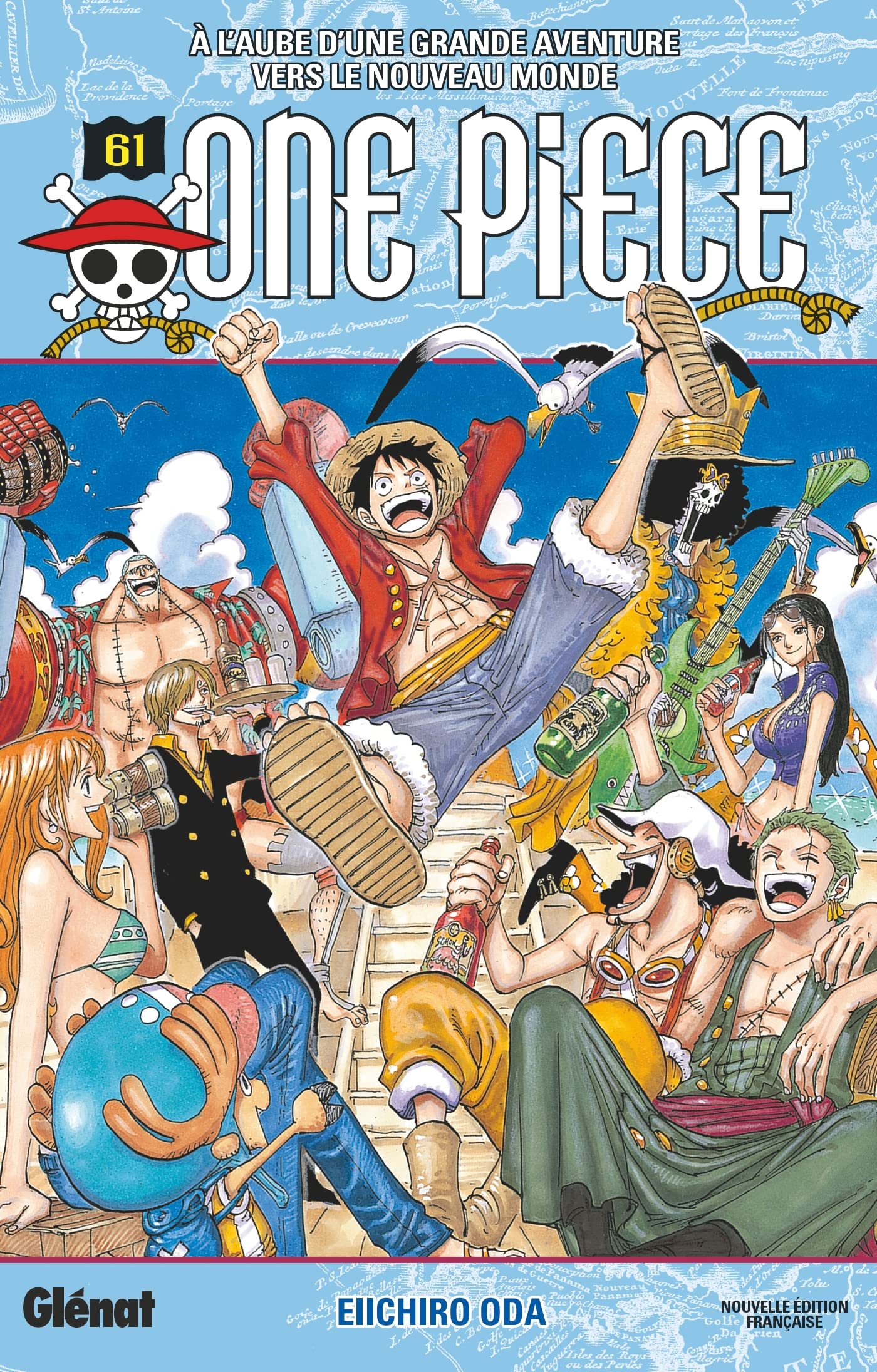 jaquette livre One piece Vol.61
