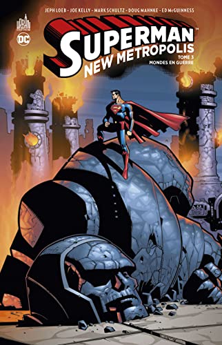 jaquette livre Superman New Metropolis Tome 3 - Mondes En Guerre