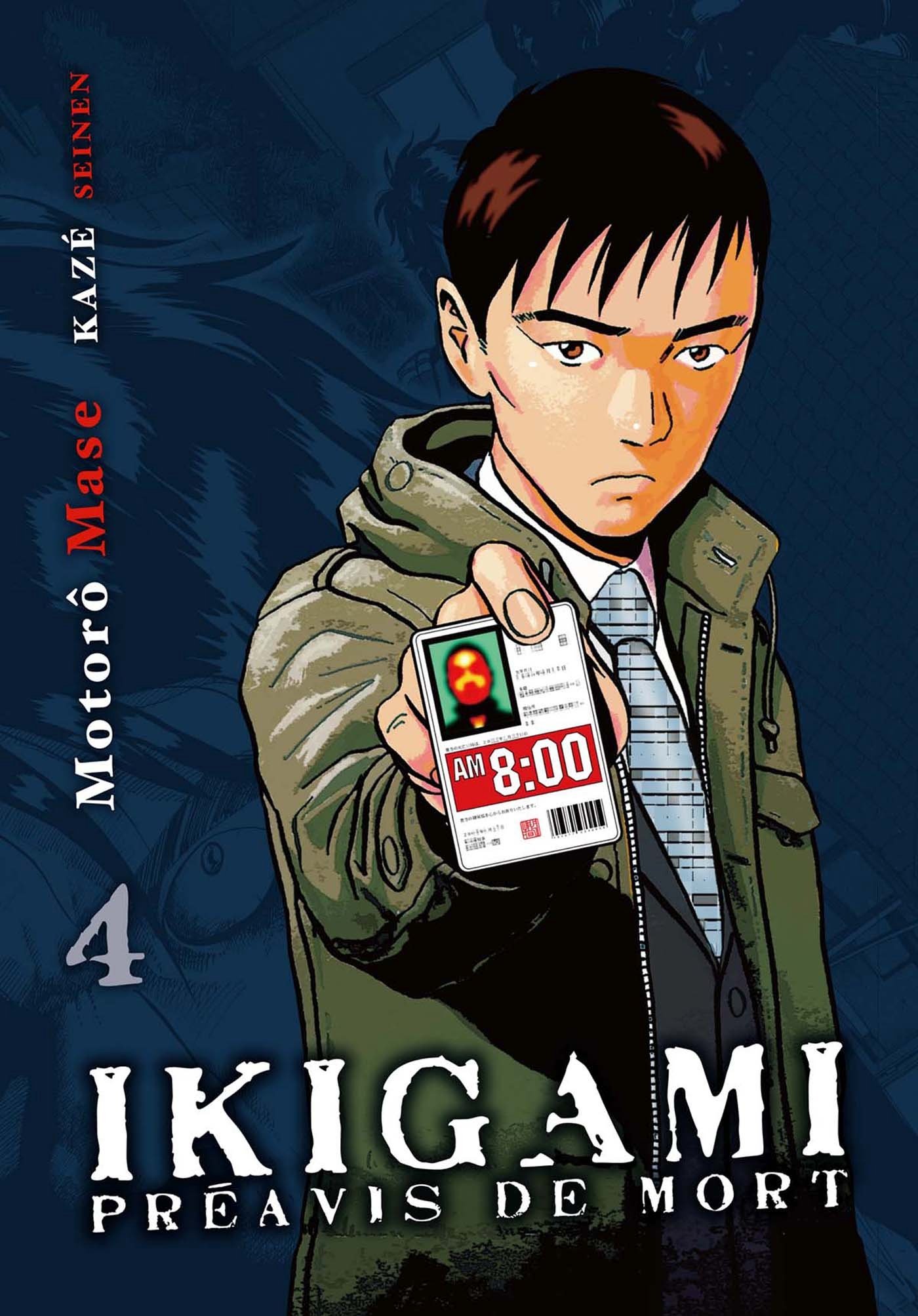 jaquette livre Ikigami - Préavis de mort Vol.4
