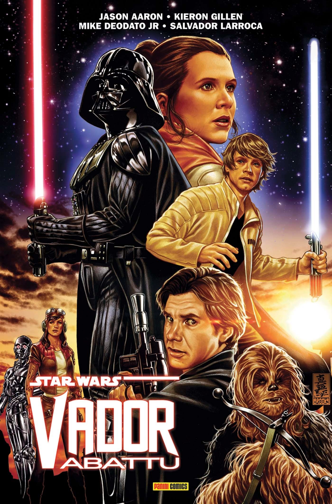 jaquette livre Star Wars : Vador abattu