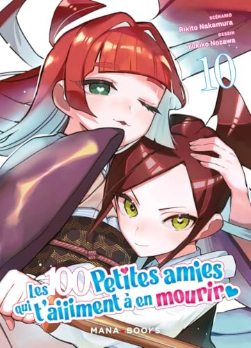 jaquette livre 100 petites amies qui t'aiiiment à en mourir (les) - Tome 10