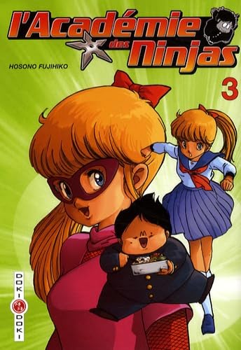 jaquette livre Académie des ninjas (l') - Tome 3