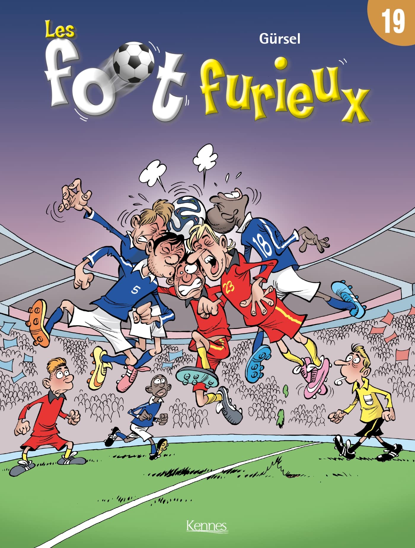 jaquette livre Les Foot furieux T19