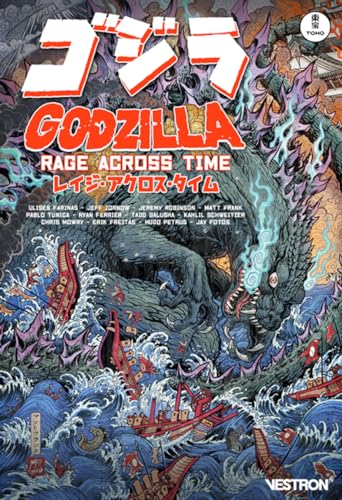 jaquette livre Godzilla : Rage Across Time