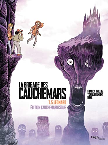 jaquette livre La Brigade Des Cauchemars Tome 5 - Léonard - Edition Cauchemardesque