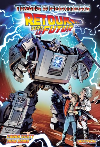 jaquette livre Transformers, Série Dérivée Tome 5 - Retour Vers Le Futur