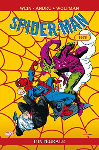jaquette livre Spider-Man L'intégrale Tome 17 - 1978
