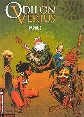 jaquette livre Odilon Verjus Tome 1 - Papous