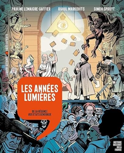 jaquette livre Les Années Lumières - De La Régence Aux Etats Généraux