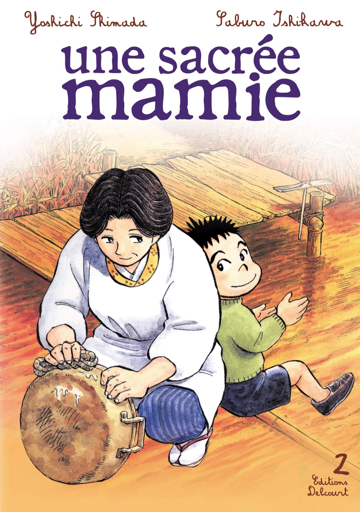 jaquette livre Sacrée mamie (une) Vol.2