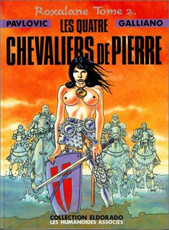 jaquette livre Roxalane - T 2, Les Quatre Chevaliers De Pierre