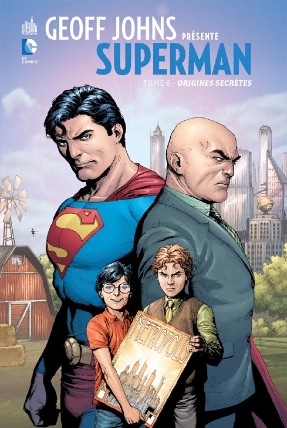 jaquette livre GEOFF JOHNS PRÉSENTE SUPERMAN tome 6