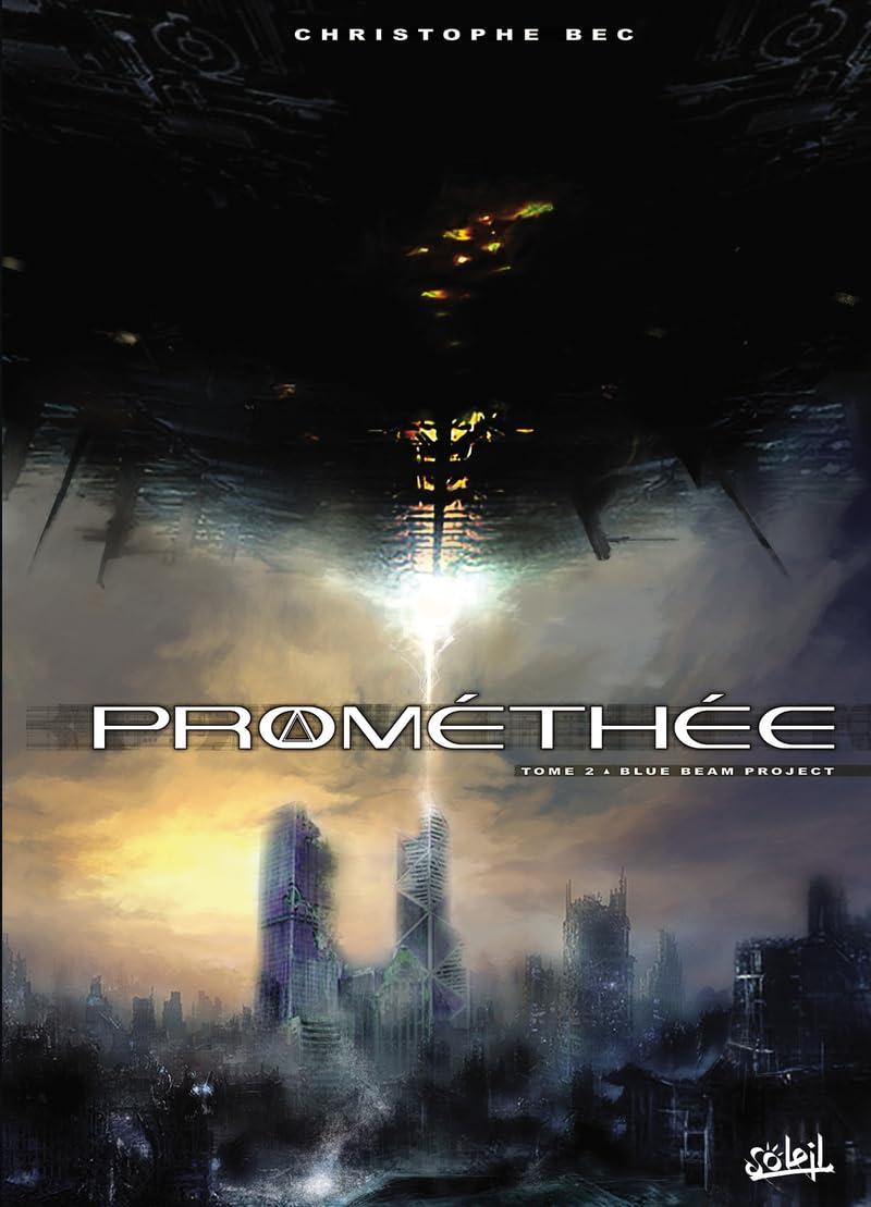 jaquette livre Prométhée, Tome 2 : Blue beam project