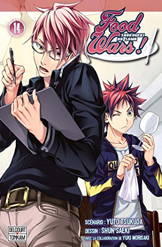 jaquette livre Food wars - Tome 14 : Le retour du magicien des légumes !