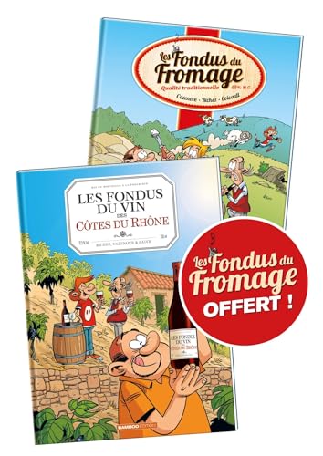 jaquette livre Les Fondus Du Vin Des Côtes Du Rhône - Pack En 2 Volumes : Avec Les Fondus Du Fromage Offert
