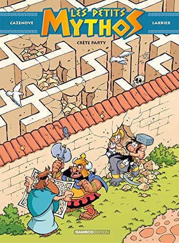 jaquette livre Les Petits Mythos Tome 11 - Crète Party