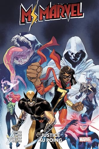 jaquette livre Ms - Marvel - Justice Au Poing