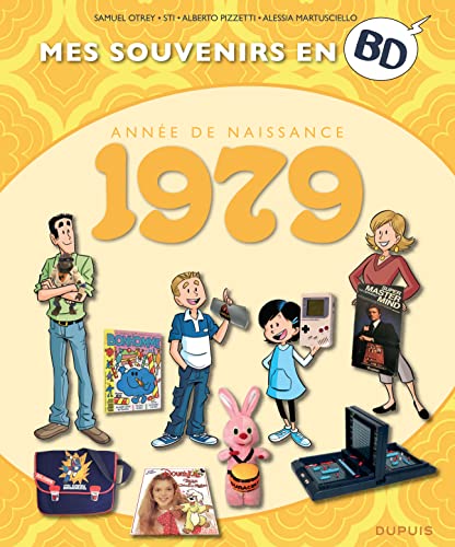 jaquette livre Mes Souvenirs En Bd - Année De Naissance 1979