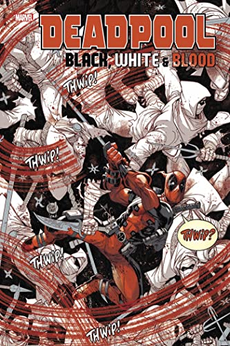 jaquette livre Deadpool - Black White & Blood