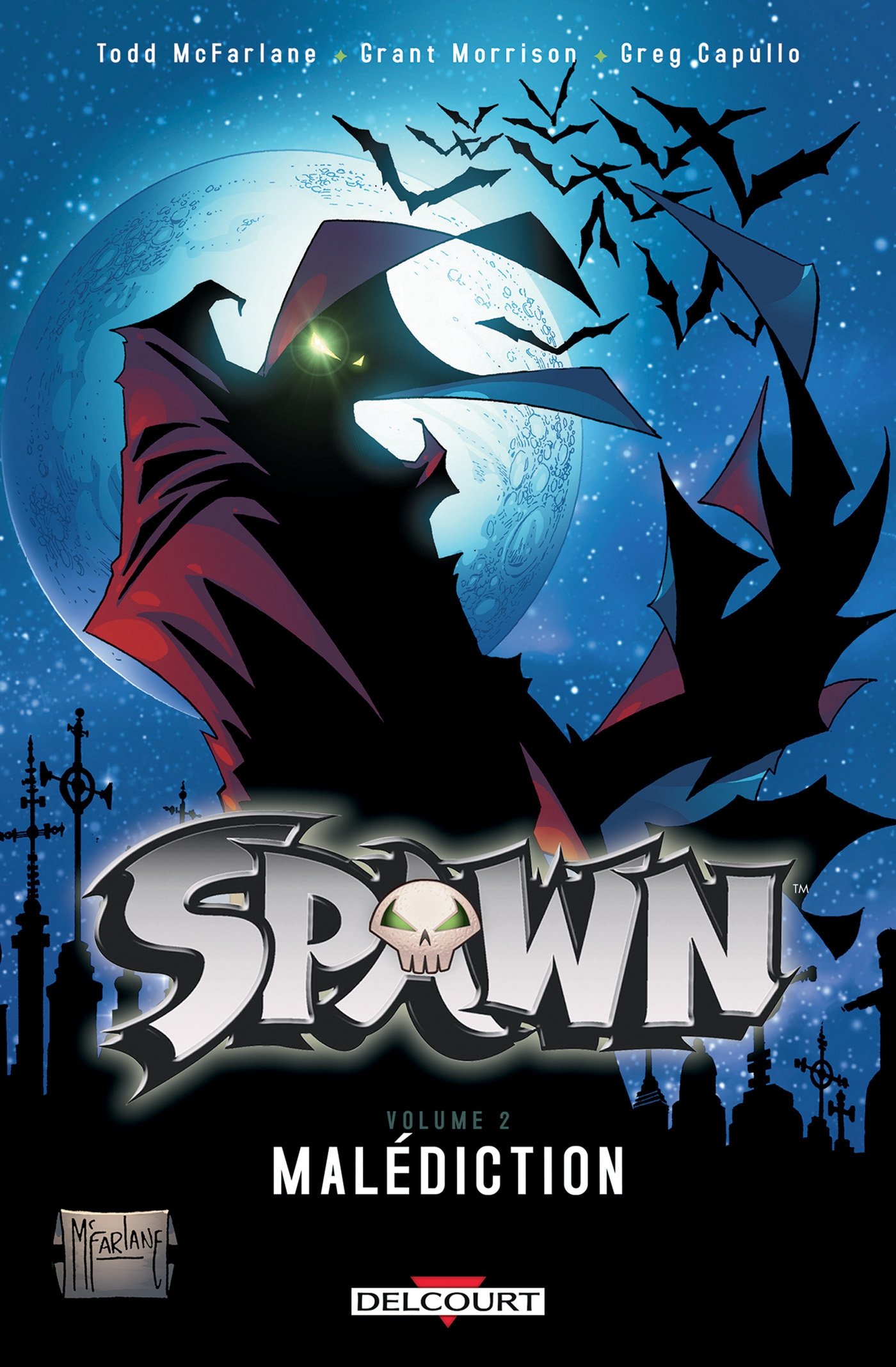 jaquette livre Spawn, Tome 2 : Malédiction