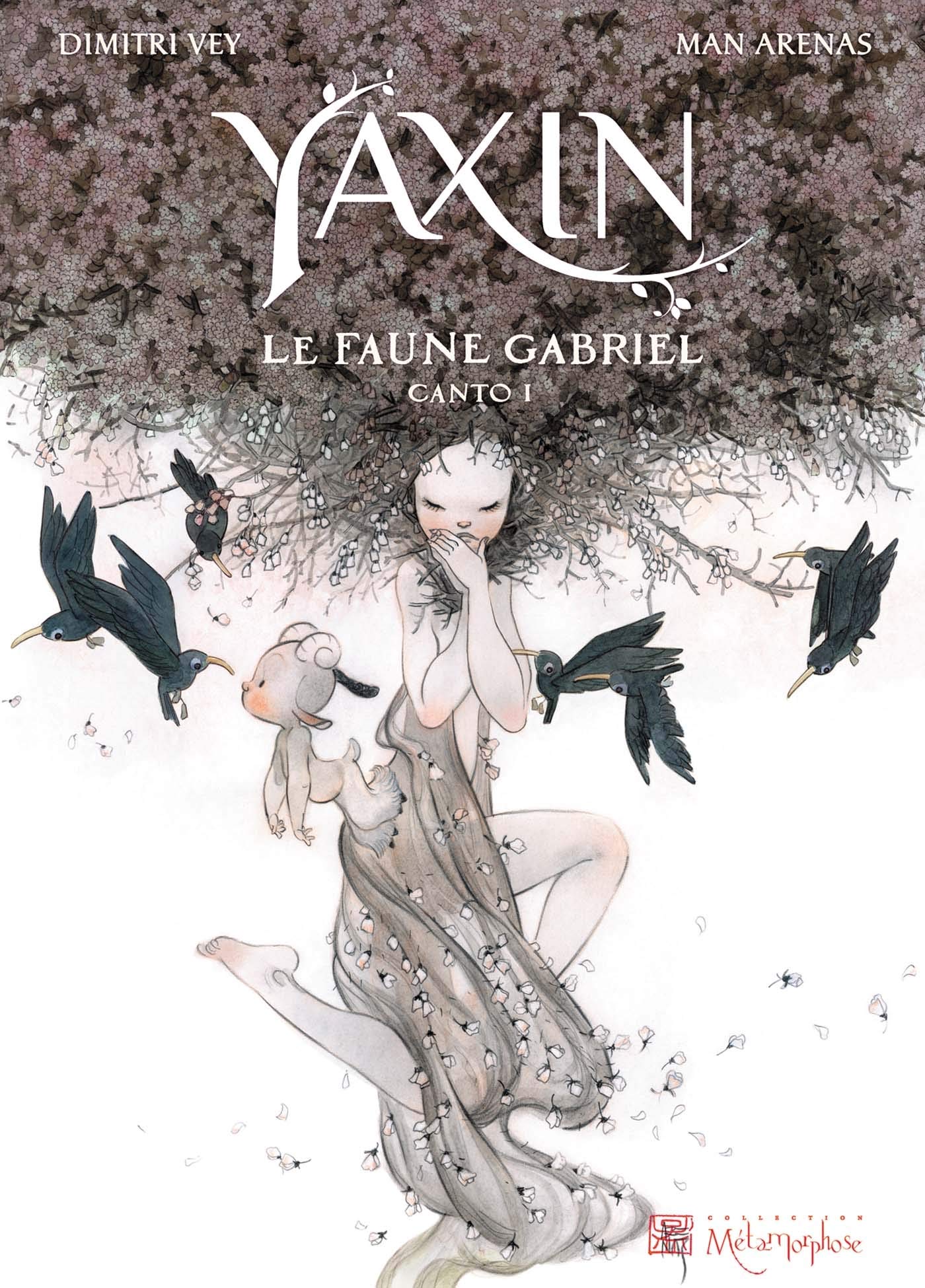 jaquette livre Yaxin le faune gabriel : Canto 1