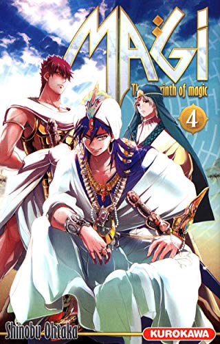 jaquette livre Magi - The Labyrinth of Magic - Tome 4