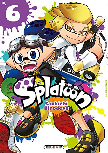 jaquette livre Splatoon - Tome 6