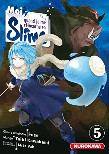 jaquette livre Moi quand je me réincarne en slime - Tome 5