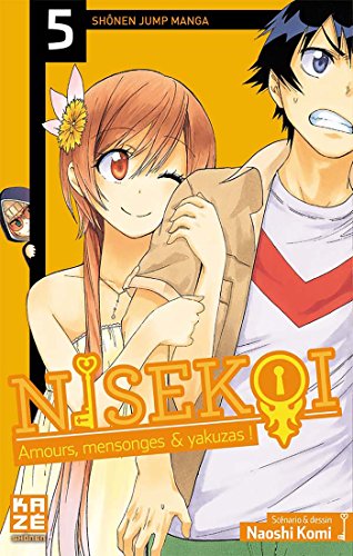 jaquette livre Nisekoi - Amours, mensonges et yakuzas! - Tome 5 : Typhon
