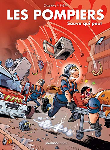 jaquette livre Les Pompiers Tome 20 - Sauve Qui Peut - Avec Un Dossier Bonus En Partenariat Avec Les Sapeurs-Pompiers De France