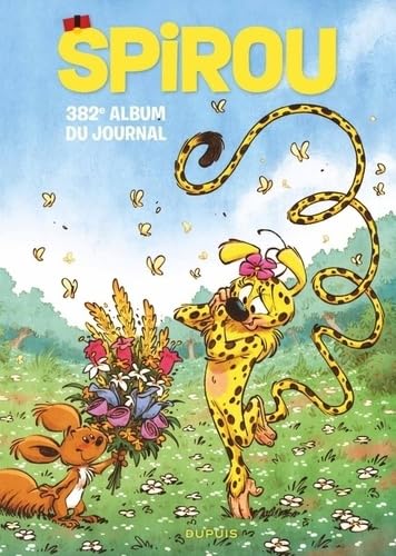 jaquette livre Recueil Spirou - Tome 382