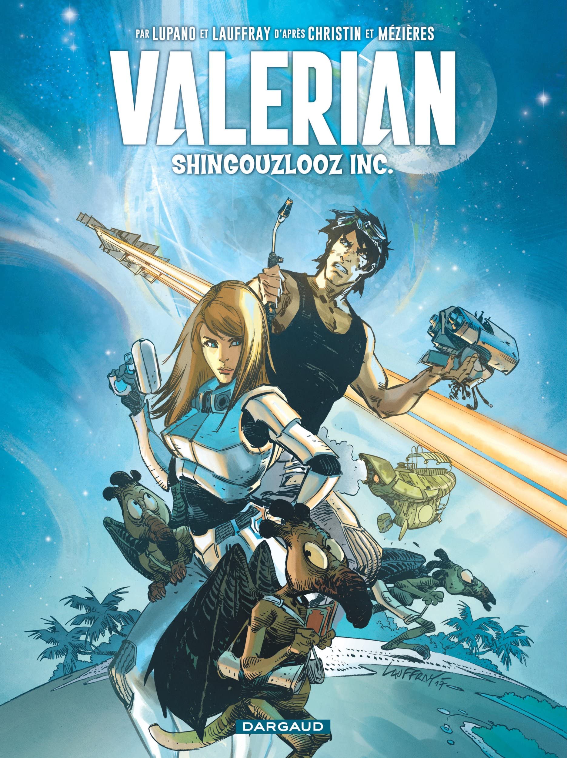 jaquette livre Valérian, vu par... - tome 0 - Shingouzlooz Inc.