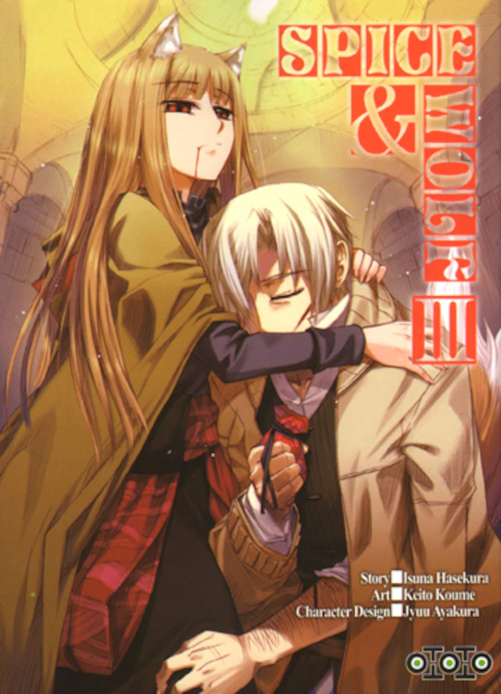 jaquette livre Spice and Wolf Vol.3