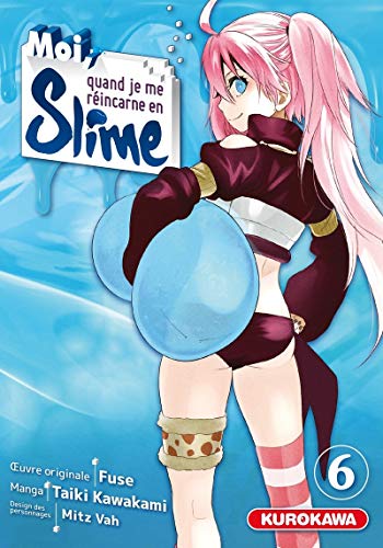 jaquette livre Moi quand je me réincarne en slime - Tome 6