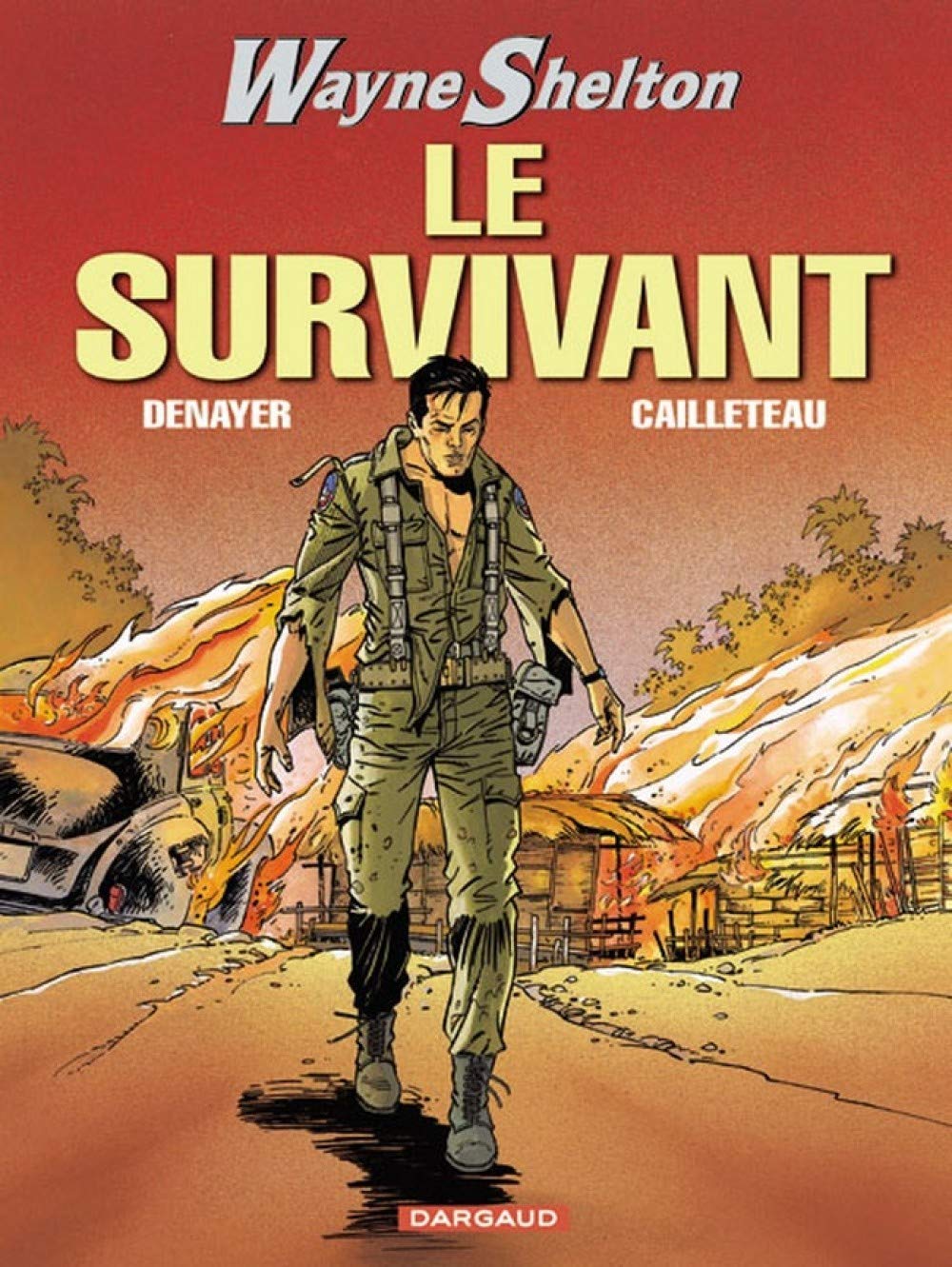 jaquette livre Wayne Shelton, tome 4 : Le Survivant