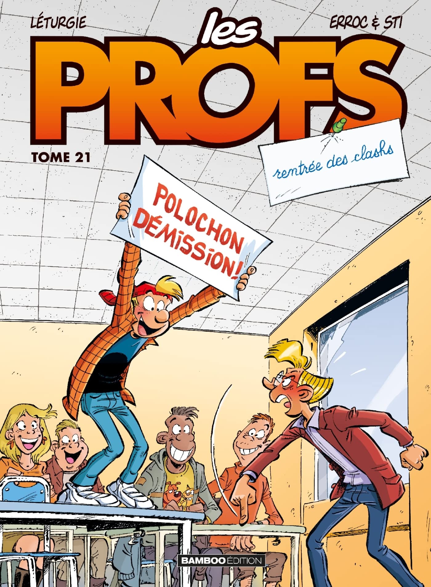 jaquette livre Les Profs - Tome 21