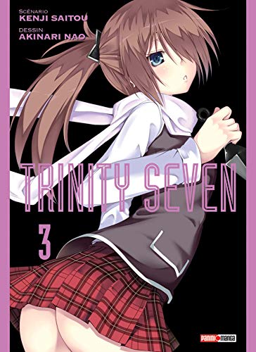 jaquette livre Trinity Seven Tome 3
