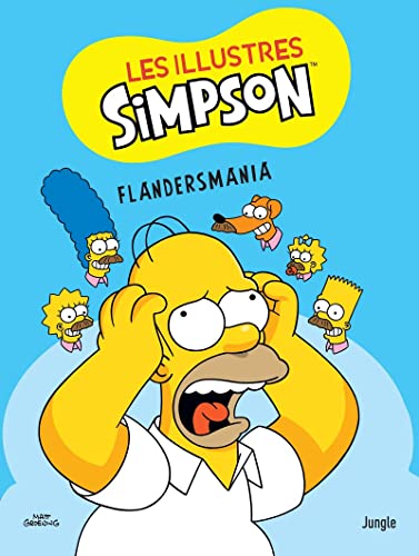 jaquette livre Les Illustres Simpson Tome 2 - Flandersmania