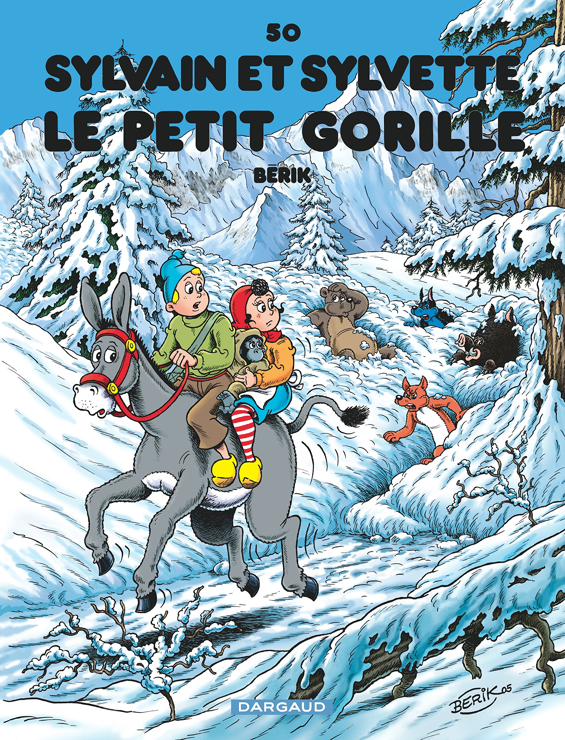jaquette livre Sylvain et Sylvette - tome 50 - Petit Gorille (Le)