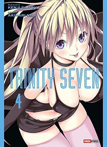 jaquette livre Trinity Seven Tome 4
